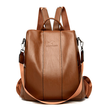 🔥 50 % RABATT NU! 🔥 Snygg damryggsäck med stor kapacitet – rymlig, stilren & perfekt för jobb, skola & resa 🎒✨