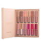 💋 Flytande läppstift set (12 st) – högpigmenterat, matte & långvarigt, perfekt för dag & kväll, enkelt att applicera & bekväm att bära 🌸
