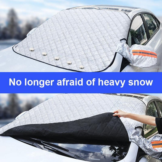 ⚡ Pare-neige magnétique pour voitures – installation rapide, sans outil et résistant à l'hiver ❄️