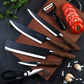 Professionellt köksknivset i rostfritt stål 🔪 Allt du behöver i ett set – knivskarpa, rostfria & perfekt balanserade ✨