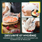 🥗🎒 Sacs de conservation fraîcheur 100 PCS réutilisables – PEHD/PEBD, élastiques, alternative durable au film plastique jetable, gardez vos aliments au frais sans culpabilité 🌍🧊