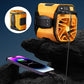 🏖️ 50 % rabatt! 🌀 Multifunktionell midjefläkt med 6000 mAh-batteri – 100 hastigheter, stark luftström & ficklampa, perfekt för bygg, camping & strand 🏕️