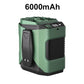 🏖️ 50 % rabatt! 🌀 Multifunktionell midjefläkt med 6000 mAh-batteri – 100 hastigheter, stark luftström & ficklampa, perfekt för bygg, camping & strand 🏕️