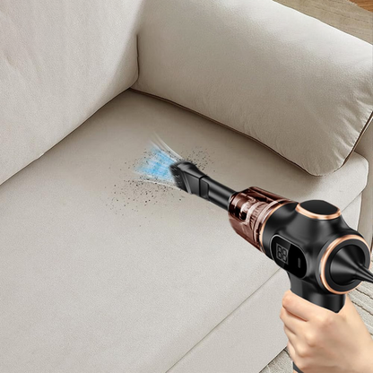 🌪️🚗 Aspirateur voiture 4 en 1 portable et rechargeable – 5500PA de puissance, écran numérique, multi-buses, le nettoyeur sans fil qui traque miettes, poils d’animaux et sable jusque dans les recoins invisibles 🐾🔍