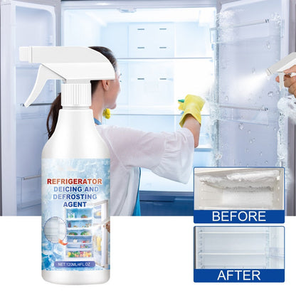 💎❄️ Spray anti-givre pour frigo – Dissout la glace sans gratter, buse précise, formule sûre, un entretien facile et rapide pour garder votre réfrigérateur performant et propre 🧊✨