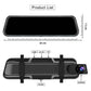📢📢 50 % RABATT!! ⏰ Dashcam med pekskärm – 4K fram & bak, 24/7 parkeringsövervakning & backhjälp, mörkerseende & loop-inspelning, perfekt för svenska väder 🚗