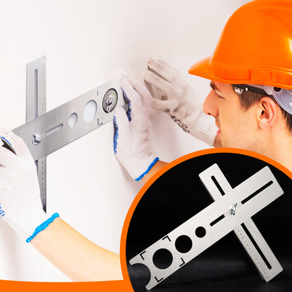 ⚙️💥 Localisateur de trous pour carreaux de céramique – Guide de perçage précis, anti-dérapant, évite les fissures, l’outil malin pour percer sans stress carrelage, faïence et grès 🌿✨