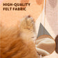 🏠 Väggmonterad kattklösbräda – ingen installation, platsbesparande & perfekt för lägenheter & små ytor, håller katten sysselsatt & nöjd 🐱