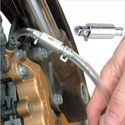 🚗🔧 Durite de purge avec clapet anti-retour – Purge des freins et embrayages en solo, sans retour d’air, un outil simple pour une vidange propre et efficace sur voitures et motos 🛠️💨