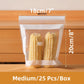 🛍️🍱 Sacs transparents renforcés double scellage – Qualité alimentaire, étanchéité maximale, robustesse exceptionnelle, conservez vos aliments au frais ou au congélateur sans fuite ni odeur 🧊✨