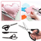 ✂️ PROMO FLASH : 50% DE RÉDUCTION ! Ciseaux Zig-Zag en Acier Inoxydable – Lames Dentelées Anti-Effilochage & Poignée Ergonomique for Coupe Décorative Tissu, Papier et Cuir 🧵