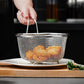 🧼🔪 Passoire inox 304 hygiénique – Ne rouille pas, sans odeur, idéale pour filtrer bouillons, quinoa et salades, l’indispensable des cuisines saines et modernes 🌿✨
