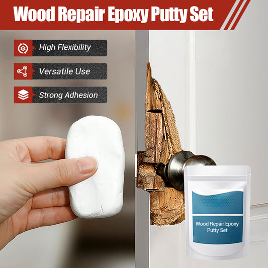 🔨 50 % RABATT NU! 🏠 Flexibelt epoxispackel – fäster på allt trä, slipbart & övermålningsbart, perfekt för både inomhus- & utomhusbruk 🎨