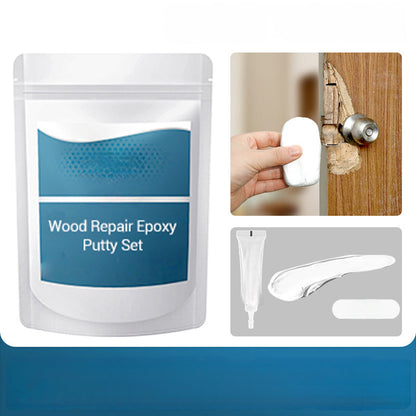 🔨 50 % RABATT NU! 🏠 Flexibelt epoxispackel – fäster på allt trä, slipbart & övermålningsbart, perfekt för både inomhus- & utomhusbruk 🎨