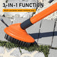 💪🧹 Kit de brosses désherbantes – 3 formes pour joints étroits, larges et recoins, manche long pour travailler debout, fini de se mettre à genoux pour arracher les mauvaises herbes 🧎‍♂️🚫
