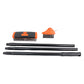 💪🧹 Kit de brosses désherbantes – 3 formes pour joints étroits, larges et recoins, manche long pour travailler debout, fini de se mettre à genoux pour arracher les mauvaises herbes 🧎‍♂️🚫