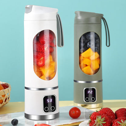 🍊✨ Presse-agrumes nomade sans fil – Jus frais en quelques secondes, compact et design, à emporter partout 🍋🧃