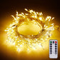🎅💡 Guirlande lumineuse USB en fil de cuivre – 8 effets lumineux, flexible et modelable, créez une ambiance chaleureuse en intérieur comme en extérieur, partout où vous voulez 🎄🌟