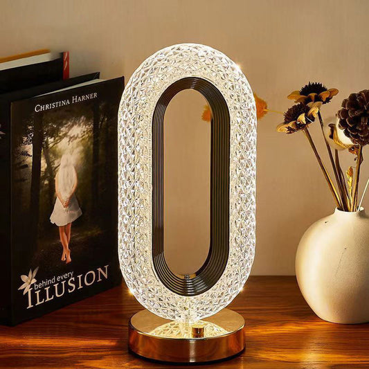 💎🌙 Veilleuse LED en cristal rechargeable – Plus de 50 000 exemplaires vendus, lumière douce et reflets féeriques pour une chambre ou un salon élégant ✨💖