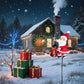 🔆🎄 Décoration solaire Père Noël – Charge le jour, brille la nuit, résistante aux intempéries, parfaite pour le jardin, le balcon ou l’allée, la magie de Noël en toute autonomie 🌙🎁