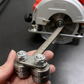 📏 Guide de Scie Circulaire en Acier Inoxydable avec Échelle Laser – Réglable, Précis, Travail du Bois 🪚✅