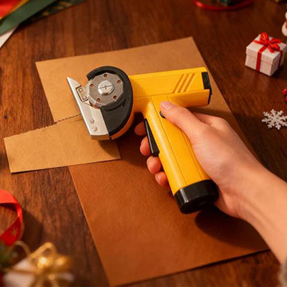 ✂️🔋 Découpeuse de carton sans fil – Coupe rapide, longue autonomie, compacte, ouvrez vos colis et découpez vos matériaux créatifs en toute sécurité, sans lame apparente ni effort 🛡️📦