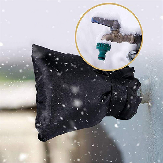🔥 ACHETEZ 2, OBTENEZ 1 GRATUIT! ❄️🚰 Housse Isolante pour Robinet Extérieur Hiver – Anti-Gel, Visibilité Nocturne et Réutilisable