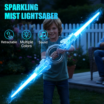 ⚔️🔋 Sabre laser rechargeable avec effets sonores – Lame lumineuse, bruitages réalistes, l’accessoire ultime pour vos combats, cosplays et soirées déguisées, rechargeable pour des heures d’aventure 🌌✨