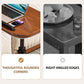 🛋️ BEGRÄNSAD TID – 50 % RABATT! ✨ Sidobord med 360° roterbar bricka – rullas enkelt in under soffan, perfekt för laptop, kaffe & frukost på sängen ☕