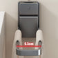 🛁 Porte-Serviettes Pliable à Ventouse | Installation Sans Perçage, Fixé en Quelques Secondes ⏱️ | Bras Rabattable Gain de Place 🔄 | Acier Anti-Rouille pour Salle de Bain et Cuisine 🛀 | Barre de 22,5 cm, Gris Élégant ✨