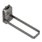 🛁 Porte-Serviettes Pliable à Ventouse | Installation Sans Perçage, Fixé en Quelques Secondes ⏱️ | Bras Rabattable Gain de Place 🔄 | Acier Anti-Rouille pour Salle de Bain et Cuisine 🛀 | Barre de 22,5 cm, Gris Élégant ✨