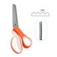 ✂️🧵 Ciseaux cranteurs en acier inoxydable – Bords zigzag, poignées ergonomiques, couture, quilting et scrapbooking, 4 coloris, l’outil parfait pour des finitions nettes et créatives 🌈✨