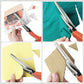 ✂️🧵 Ciseaux cranteurs en acier inoxydable – Bords zigzag, poignées ergonomiques, couture, quilting et scrapbooking, 4 coloris, l’outil parfait pour des finitions nettes et créatives 🌈✨