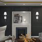 💡🛋️ Applique murale classique en toile de lin – Lumière douce, style épuré, parfaite pour une ambiance accueillante dans le salon ou la chambre, la touche naturelle qui adoucit vos murs 🌿✨