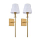 💡🛋️ Applique murale classique en toile de lin – Lumière douce, style épuré, parfaite pour une ambiance accueillante dans le salon ou la chambre, la touche naturelle qui adoucit vos murs 🌿✨