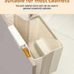 🗑️🍽️ Poubelle de cuisine suspendue et pliable – Anti-fuite, 2 coloris, 7 L ou 10 L, style basique ou luxe avec panier d’égouttage magnétique, gain de place garanti 🏠♻️