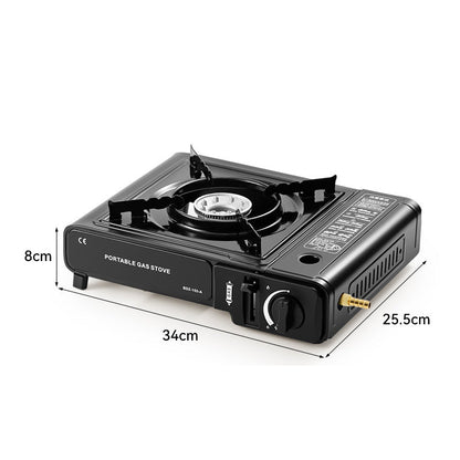 🔥🎁 Nyhet – 50 % RABATT! 🔥 Bärbar spis för butan & flytande gas – perfekt för camping, friluftsliv & nödsituationer 🏕️