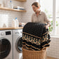 🧺🛏️ Linge de lit en coton doux – Finition volantée, lavable en machine sans repassage, garde sa douceur lavage après lavage, pour des nuits enveloppées de fraîcheur et de poésie ☁️📜