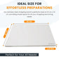 🛡️🥩 Planche inox double face – Séparation viande/légumes, bords en silicone antidérapant, zéro glissement sur le plan de travail, outil précis et sécurisé pour les pros de la découpe 👨‍🍳🔪
