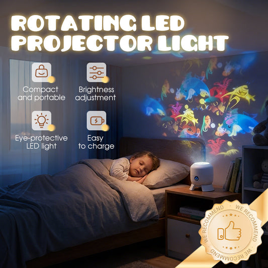 🔥 50 % RABATT 🌊✨ Magisk projektorlampa – förvandla väggar & tak till en drömlik undervattensvärld 🐠 Skapa en avkopplande & stämningsfull atmosfär hemma 💙