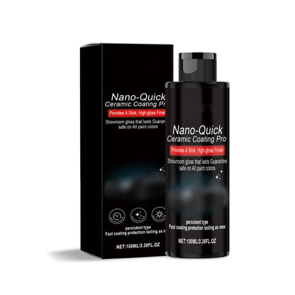 💎🚗 Spray lustrant nano-céramique – Effet miroir éclatant, protection hydrofuge, redonne un brillant durable à votre carrosserie 🌧️