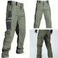 👖 50 % RABATT NU! 🛡️ Herr cargobyxor i taktisk design – gott om fickor, förstärkta knän & perfekta för krävande aktiviteter 💪