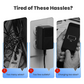 🏠🔌 Rallonge électrique gain de place – Câble extra-long, se faufile derrière les meubles, fini les multiprises disgracieuses au milieu du salon, chargez là où vous voulez 🛋️💡