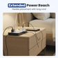 🏠🔌 Rallonge électrique gain de place – Câble extra-long, se faufile derrière les meubles, fini les multiprises disgracieuses au milieu du salon, chargez là où vous voulez 🛋️💡