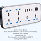 🏠🔌 Rallonge électrique gain de place – Câble extra-long, se faufile derrière les meubles, fini les multiprises disgracieuses au milieu du salon, chargez là où vous voulez 🛋️💡