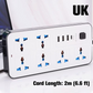 🏠🔌 Rallonge électrique gain de place – Câble extra-long, se faufile derrière les meubles, fini les multiprises disgracieuses au milieu du salon, chargez là où vous voulez 🛋️💡