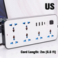 🏠🔌 Rallonge électrique gain de place – Câble extra-long, se faufile derrière les meubles, fini les multiprises disgracieuses au milieu du salon, chargez là où vous voulez 🛋️💡