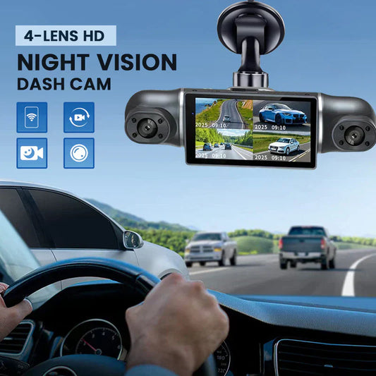 🔥 50 % RABATT 📹 360° örnögon-parkeringskamera 🚗 Full täckning utan döda vinklar – 1080P HD, nattseende & trygg parkering varje gång ✨