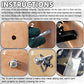 🔩🧱 Chevilles métalliques pour cloisons sèches – Expansion robuste pour étagères, crochets, lampes et fixations murales, accrochez vos meubles lourds sans craindre de tout voir s’effondrer du jour au lendemain 🛋️💪