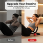 💪🛡️ Machine d’exercice abdominaux et sit-up – Rebond assisté, protège le dos, mousse épaisse pour nuque et colonne, un entraînement efficace et confortable à la maison 🏠✨